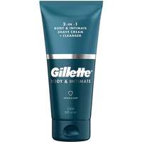 GILLETTE Gillette Intimate Intim borotválkozókrém + bőrtisztító emulzió, 150 ml