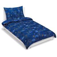 BELLATEX Bellatex krepp ágyneműhuzat, 80/518, rét, sötétkék, 140×200 + 70×90 cm