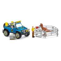Schleich Schleich 41464 41464 Terepjáró kerítéssel dinoszaurusznak