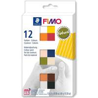 Fimo FIMO Soft Colour Pack süthető gyurma készlet, 25g - 12 szín, NATURAL COLOURS