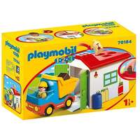 Playmobil Playmobil 70184 1.2.3 Teherautó formaválogató garázzsal