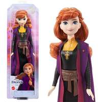 Mattel Jégvarázs baba - Anna fekete-narancssárga ruhában