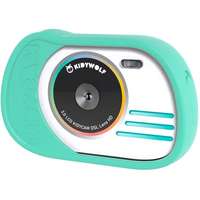 Kidywolf Kidywolf Kidycam Vízálló gyerek fényképezőgép, azúrkék