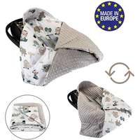 Bomimi Bomimi Minky hordozós takaró - Utazó állatkert, szürke