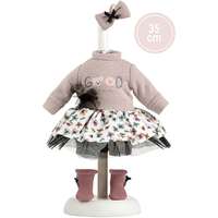 Llorens Llorens P535-49 játékbaba ruha + kiegészítők, 35 cm méretű