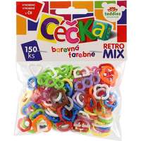 Teddies Teddies Cécske - színes, retro mix, 150db