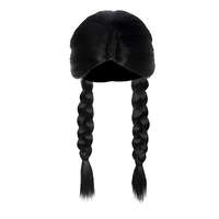 Alum Soulima Wednesday paróka, fekete