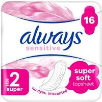ALWAYS ALWAYS Sensitive Ultra Super Plus, 16 db