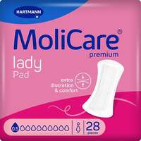 MoliCare MoliCare lady inkontinencia betét, 0,5 csepp, 28 db