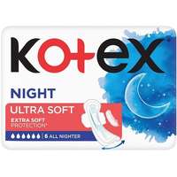 KOTEX KOTEX Ultra Soft Night 6 db