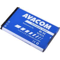Avacom AVACOM akkumulátor Nokia 6230, N70 készülékekhez, Li-ion, 3,7 V, 1100 mAh (BL-5C helyett)