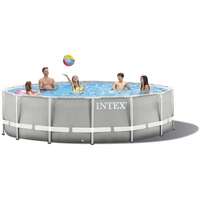 INTEX INTEX Bazén s konstrukcí Prism Frame, 427 x 107 cm, (filtrace, žebřík, podložka, kryt)