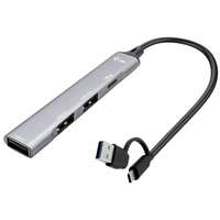 i-TEC i-tec USB-A / USB-C Metal HUB 1x USB-C 3.1 + 3x USB 2.0