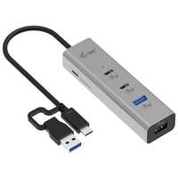 i-TEC i-tec Universal Charging Metal HUB 2x USB-C + 2x USB-A Port, PD 85 W