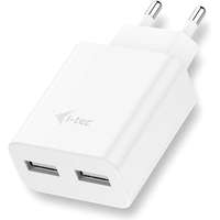 i-TEC i-tec USB Power Charger 2 Port 2.4A White