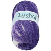 Jan Rejda Lady de Luxe Batik 100 g - 612 fehér, lila
