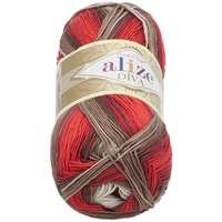 Jan Rejda DIVA batik 100 g - 4574 fehér, bézs, bordó