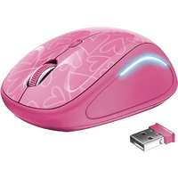 TRUST Trust Yvi FX Wireless Mouse - pink