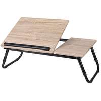 DOCHTMANN DOCHTMANN Modern laptop asztal 58 × 38 × 21 cm, fa, fém