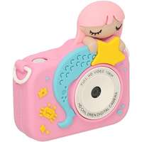 KIK KIK KX3571_1 Hableányos fényképezőgép gyerekeknek, 32 GB, rózsaszín