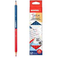 KORES KORES Twin, háromszög HB, kétoldalas - 12 darabos csomag