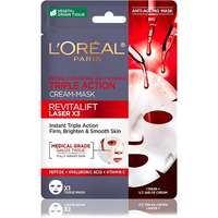 L'Oréal Paris L'ORÉAL PARIS Revitalift Laser X3 Hármas hatású, öregedésgátló arcmaszk 28 g