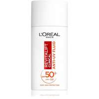 L'Oréal Paris L'ORÉAL PARIS Revitalift Clinical Anti-UV Fluid nagyon magas SPF50+ védelem, C-vitamin, 50 ml