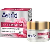 ASTRID ASTRID Rose Premium 55+ - feszesítő, tápláló nappali krém, OF15, 50ml