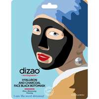 DIZAO DIZAO Hyaluron And Charcoal Face Black Botomask 25 g