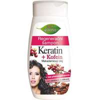 Bione Cosmetics BIONE COSMETICS Bio Keratin + Koffein Regeneráló tápláló sampon 260 ml