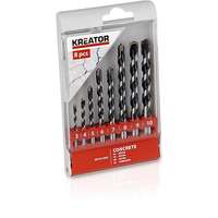 Kreator KRT012402 - 8 db betonfúró fúrószár SET 3-10 mm
