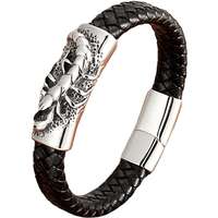 Predator Q1 Predator Q1 bőr karkötő - BXG2121-1 - 21cm