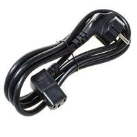 ROLINE ROLINE AC 230V PC hajlított, fekete, 1,8 m