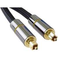 PremiumCord PremiumCord Toslink, OD:7mm, Gold-metal design + Nylon 3m