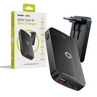 Mobile Origin Mobile Origin 65W GaN III Slim Charger dual USB-C Single USB-A Black töltőfej