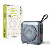 Mobile Origin Mobile Origin Powerbank & Travel Charger Lightning/USB-C Cable MagSafe/AW/iPhone Compatible, Grey