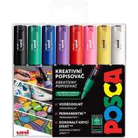 POSCA UNI Posca 1M, 8 db, alapszínek