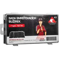 ACI ACI zsugorcső szett 127 db (fekete), max. 125 °C, max. 600 V