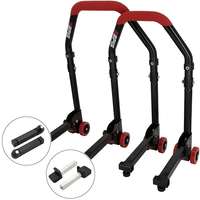 SEFIS MOTO SEFIS M20 összecsukható univerzális motoros állvány első és hátsó szett - tüskék / mancsok