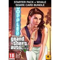 ROCKSTAR GAMES Grand Theft Auto V (GTA 5)+ Criminal Enterprise Starter Pack + Whale Shark Card - PC DIGITAL