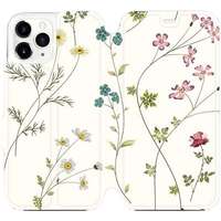 Mobiwear Mobiwear MD03S Apple iPhone 11 Pro virágmintás flipes tok