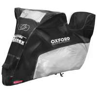 OXFORD OXFORD Rainex csomagtérrel ellátott modell (fekete/ezüst, XL méret)