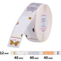 Niimbot Niimbot T 12x40 mm 160 darab, macskák, D11, D11-M, D110, D110-H-hoz