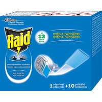 RAID Raid elektromos szúnyogriasztó 1 + 10 db
