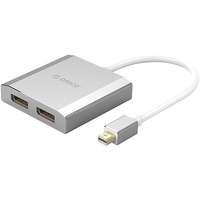 Orico ORICO Mini DP 1.2 (M) to Dual DP (F) Adapter Silver