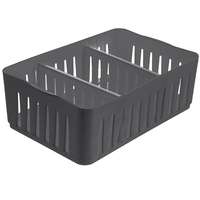 ORION Orion Flexi Tárolókosár/rendszerező, 24,5×16×8,3 cm, szürke