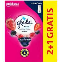 GLADE GLADE Touch&Fresh Bubble Berry Splash Utántöltő 3× 10 ml