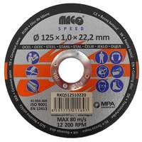 Magg MAGG SPEED vágókorong fémhez, 125x1,0x22 mm