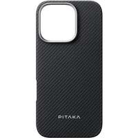 Pitaka Pitaka MagEZ Case 5 Black/Grey Twill iPhone 16 Pro tok