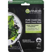 GARNIER GARNIER Skin Naturals Pure Charcoal Black Sheet Mask Black Algae 28 g